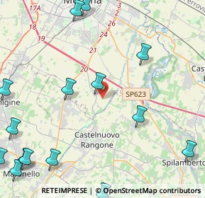 Mappa Stradello Portile, 41126 Modena MO, Italia (6.97368)