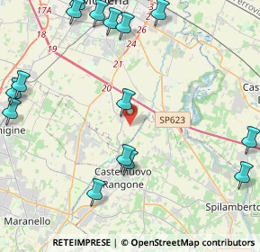 Mappa Stradello Portile, 41126 Modena MO, Italia (6.2465)