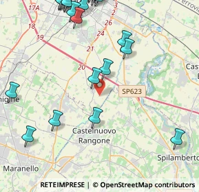 Mappa Stradello Portile, 41126 Modena MO, Italia (5.765)