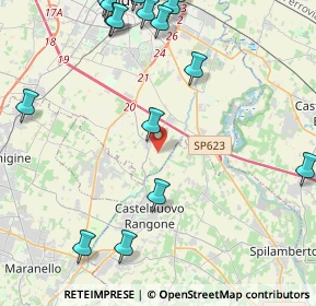 Mappa Stradello Portile, 41126 Modena MO, Italia (6.21)