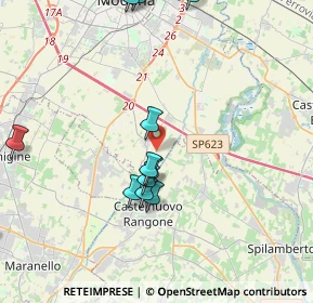 Mappa Stradello Portile, 41126 Modena MO, Italia (6.205)