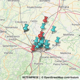 Mappa Piazza II Agosto, 40013 Castel Maggiore BO, Italia (9.5905)