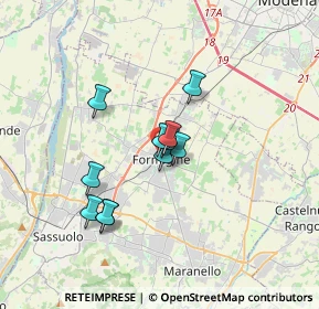 Mappa Via Piave, 41043 Formigine MO, Italia (2.56182)