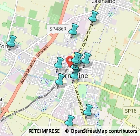 Mappa Via Piave, 41043 Formigine MO, Italia (0.74462)