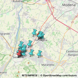 Mappa Via M. Fanti, 41043 Formigine MO, Italia (4.137)