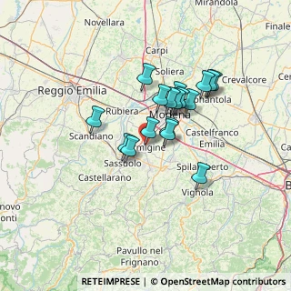 Mappa Via XXV Aprile, 41043 Formigine MO, Italia (10.40647)