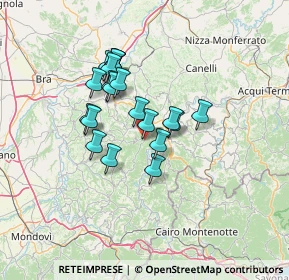 Mappa Via San Rocco, 12050 Cravanzana CN, Italia (10.714)