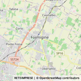 Mappa Formigine