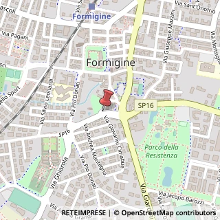 Mappa Via Sassuolo, 70/A, 41043 Formigine, Modena (Emilia Romagna)