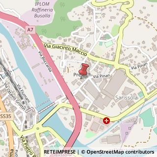 Mappa Viale Milite Ignoto, 7, 16012 Busalla, Genova (Liguria)