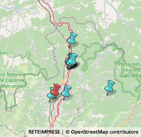 Mappa Via Bergamina, 16012 Busalla GE, Italia (3.85818)