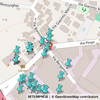 Mappa Via Bergamina, 16012 Busalla GE, Italia (0.08214)