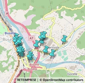 Mappa Via Bergamina, 16012 Busalla GE, Italia (0.489)
