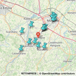 Mappa Ipercoop Modena, 41122 Modena MO, Italia (6.94313)