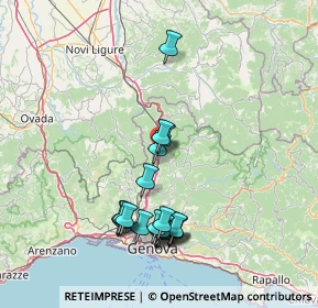 Mappa 16012 Busalla GE, Italia (15.275)