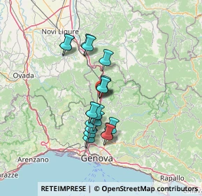 Mappa 16012 Busalla GE, Italia (11.01474)