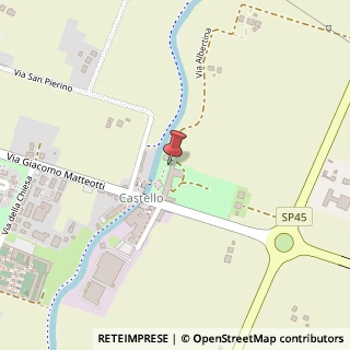 Mappa Via Albertina, 25, 40013 Progresso BO, Italia, 40013 Castel Maggiore, Bologna (Emilia Romagna)