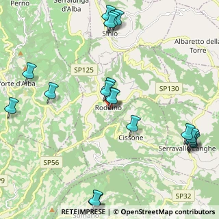 Mappa Via Guglielmo Marconi, 12050 Roddino CN, Italia (2.73)