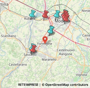 Mappa SP3, 41043 Formigine MO, Italia (7.63)