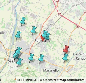Mappa SP3, 41043 Formigine MO, Italia (4.45643)