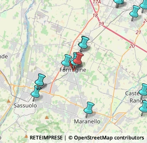 Mappa SP3, 41043 Formigine MO, Italia (5.5825)