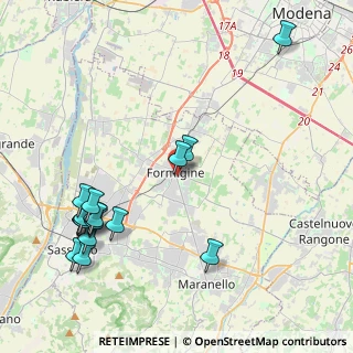 Mappa 41043, 41043 Formigine MO, Italia (5.09118)