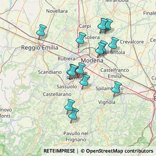 Mappa SP3, 41043 Formigine MO, Italia (14.57467)