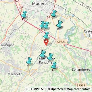 Mappa Strada Cave Paolucci, 41126 Portile MO, Italia (3.755)