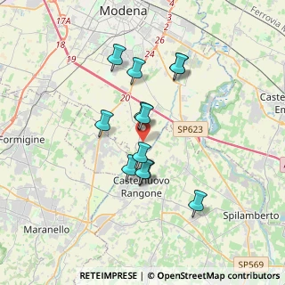 Mappa Strada Cave Paolucci, 41126 Portile MO, Italia (3.01583)