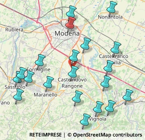 Mappa Str. Cave Paolucci, 41126 Modena MO, Italia (9.4635)