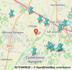 Mappa Strada Cave Paolucci, 41126 Portile MO, Italia (2.45455)