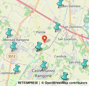 Mappa Str. Cave Paolucci, 41126 Modena MO, Italia (2.82636)