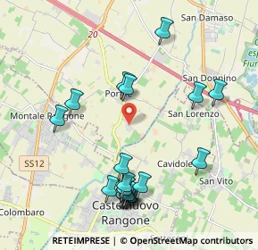 Mappa Str. Cave Paolucci, 41126 Modena MO, Italia (2.227)