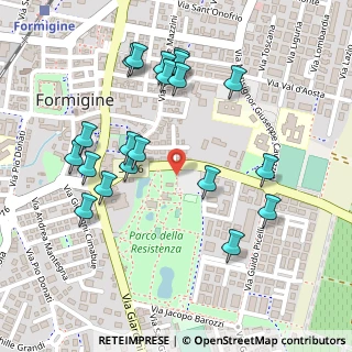 Mappa Piazza C. Ravera, 41043 Formigine MO, Italia (0.264)