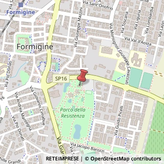 Mappa Via Sant'Antonio, 4/A, 41043 Formigine, Modena (Emilia Romagna)