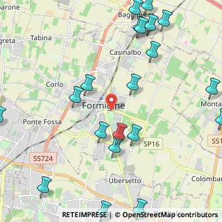 Mappa Piazza C. Ravera, 41043 Formigine MO, Italia (2.9395)