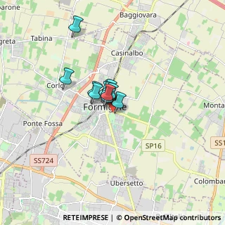 Mappa Piazza C. Ravera, 41043 Formigine MO, Italia (0.855)