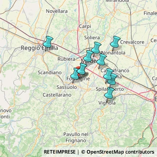 Mappa Piazza C. Ravera, 41043 Formigine MO, Italia (10.28273)