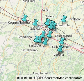 Mappa Piazza C. Ravera, 41043 Formigine MO, Italia (10.38056)