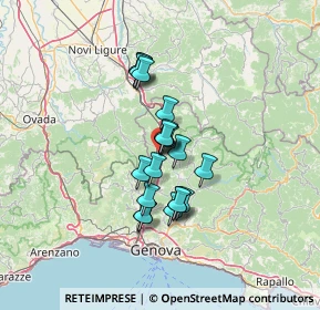 Mappa SS35, 16012 Busalla GE, Italia (9.4865)