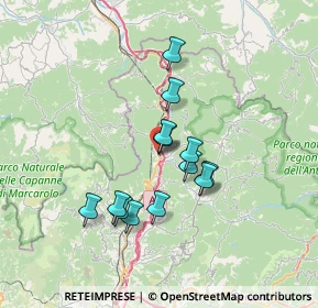 Mappa SS35, 16012 Busalla GE, Italia (5.73385)