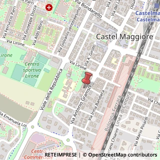 Mappa Via Gramsci, 68, 40013 Castel Maggiore, Bologna (Emilia Romagna)