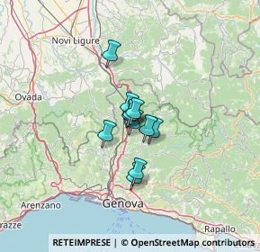 Mappa Via Pinan, 16012 Busalla GE, Italia (6.61273)