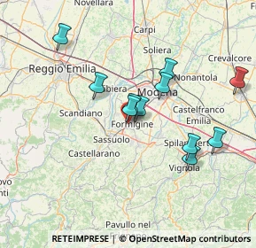 Mappa Via Bora, 41043 Formigine MO, Italia (13.17636)