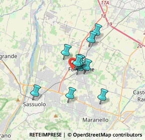 Mappa Via Bora, 41043 Formigine MO, Italia (2.34182)