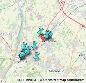 Mappa Via Bora, 41043 Formigine MO, Italia (3.26533)