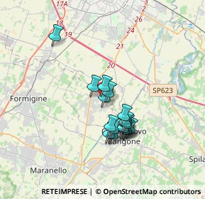 Mappa Via S.Lucia, 41051 Castelnuovo Rangone MO, Italia (2.75059)