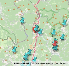 Mappa Via Martiri del Turchino, 16012 Busalla GE, Italia (5.613)