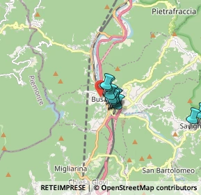 Mappa Via Martiri del Turchino, 16012 Busalla GE, Italia (1.46455)