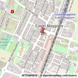Mappa Via Gramsci, 139, 40013 Castel Maggiore, Bologna (Emilia Romagna)